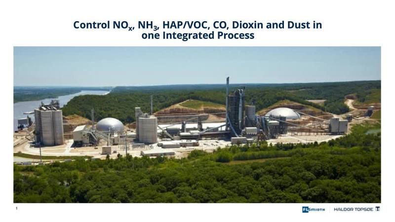 Webinar: Control NOx, NH3, HAP/VOC, CO, dioxin and dust in one integrated process