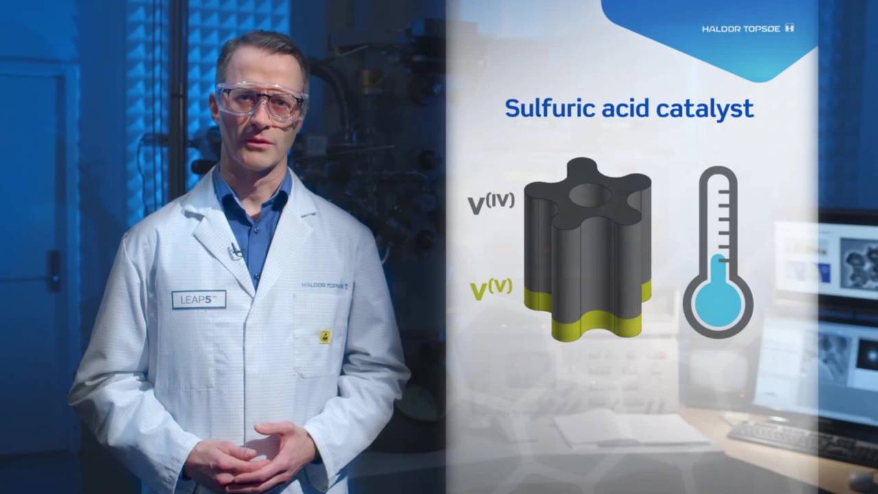 The science behind the best performing sulfuric acid catalyst