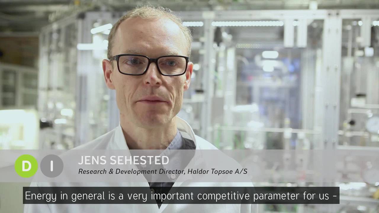 DI Energi Haldor Topsoe video about energy and ammonia production