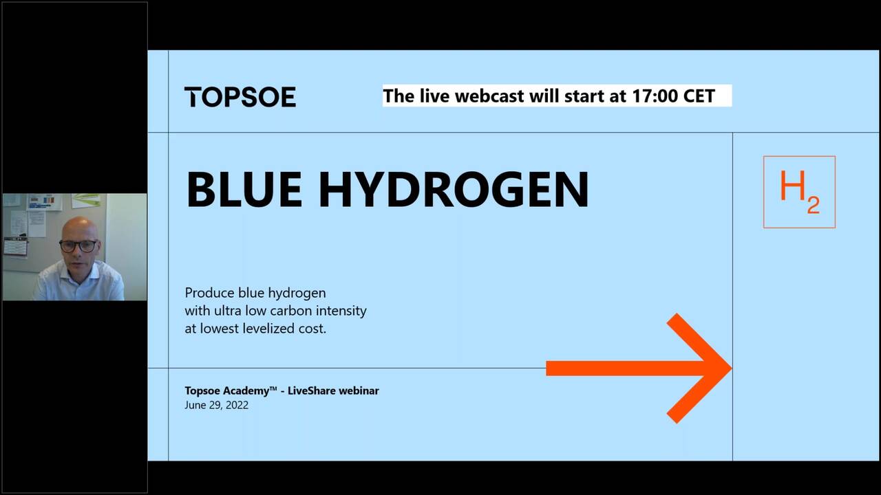 Webinar: Decarbonizing at mega scale with Blue Hydrogen