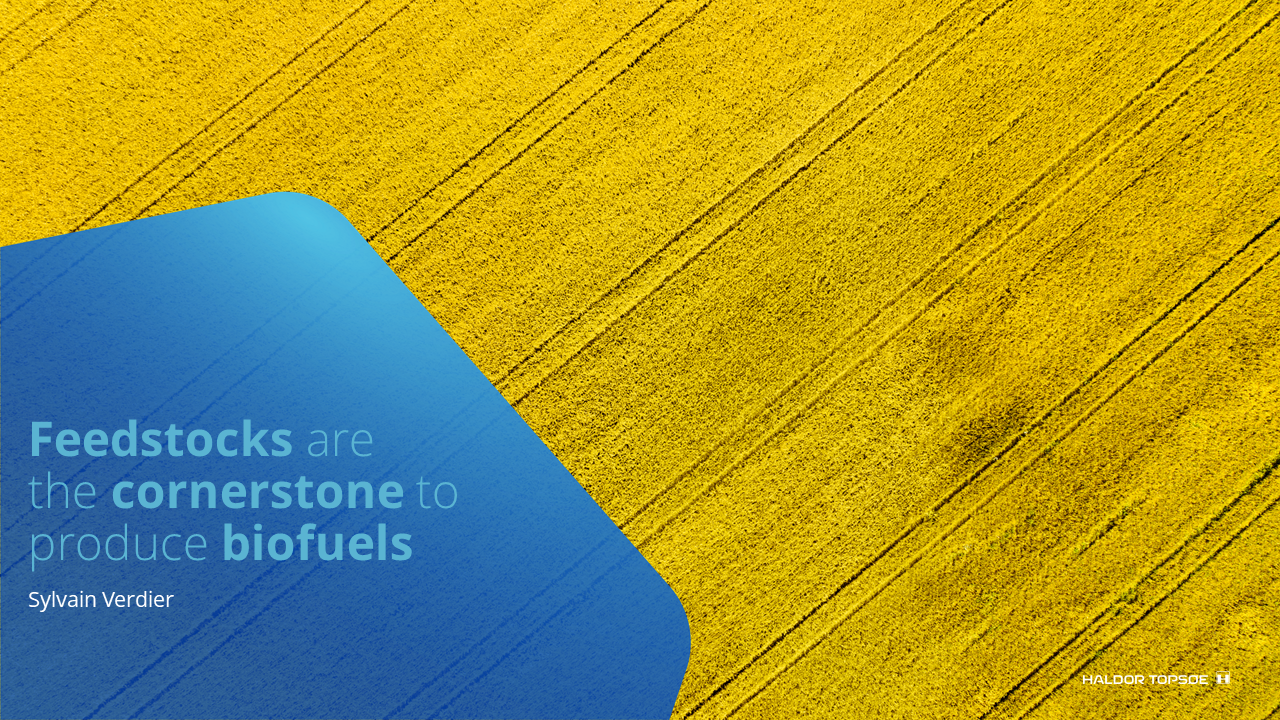 Feedstocks are the cornerstone to produce biofuels